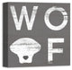 Designs Direct Creative Group Woof  16x16 Canvas Wall Art
