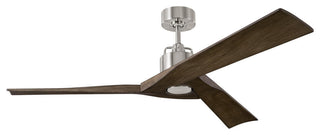 Alma 52" Ceiling Fan Brushed Steel