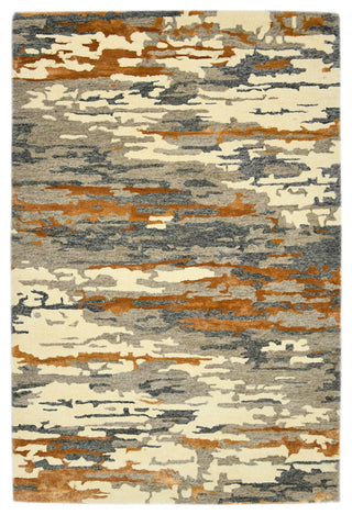 Abstract Glencoe Area Rug, Orange, 5' x 8', Abstract
