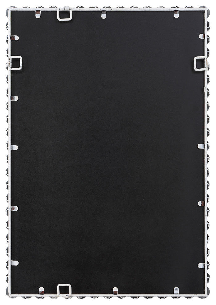 Uttermost 09790 Serna White Vanity Mirror