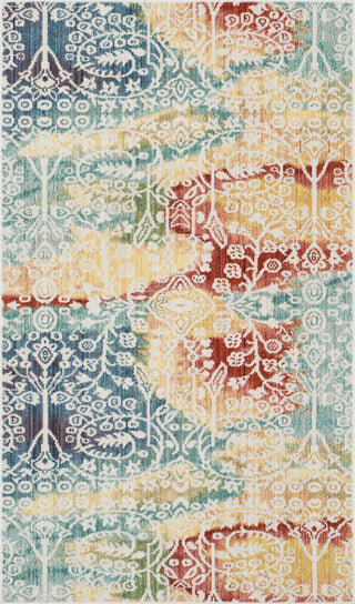 Safavieh Mystique Mys926T Rug, Blue/Rust, 4'x6'