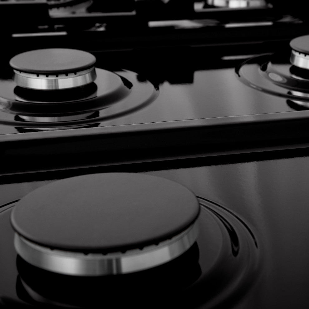 ZLINE Rangetop, Black Stainless Steel, Gas, RTB-48