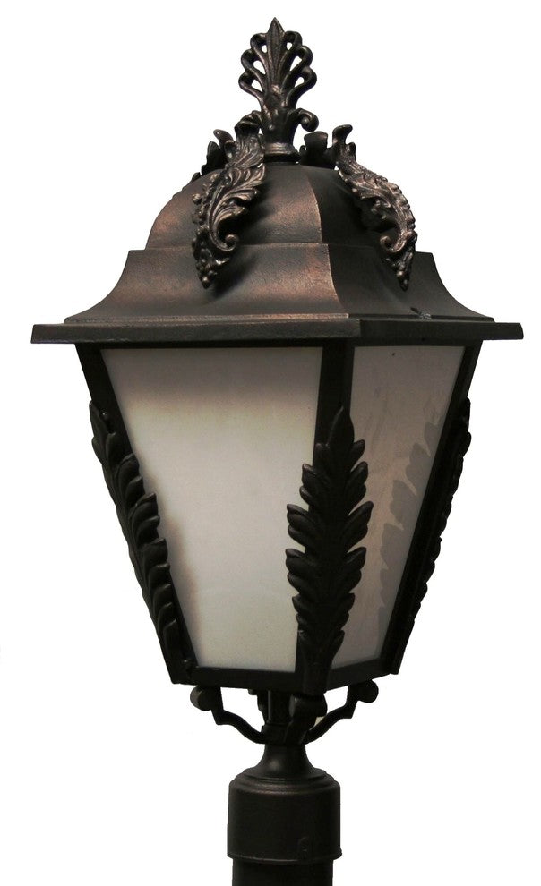 Parisian Elegance Post Mount, Black