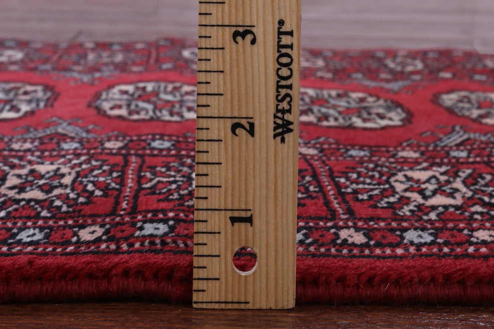 Runner Silky Bokhara Handmade Wool Rug 2' 2" X 5' 4" - Q13768