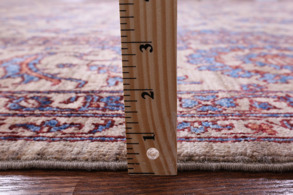 8' 10" X 12' 4" Persian Tabriz Hand-Knotted Wool Rug Q7577