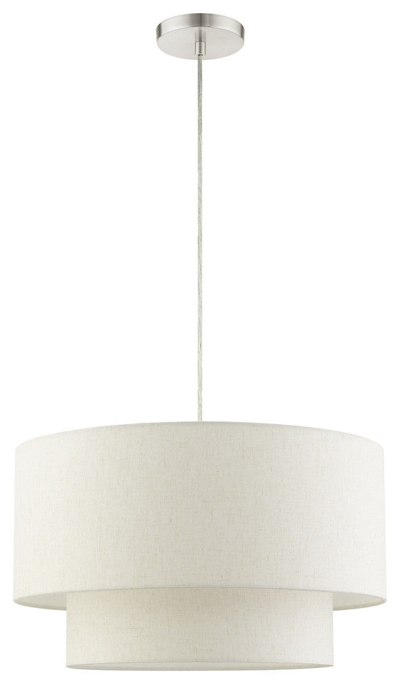 Brushed Nickel Casual, Transitional, Versatile, Minimal Pendant