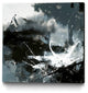 "Eclats" Museum Mounted Canvas Print, 30"x30"