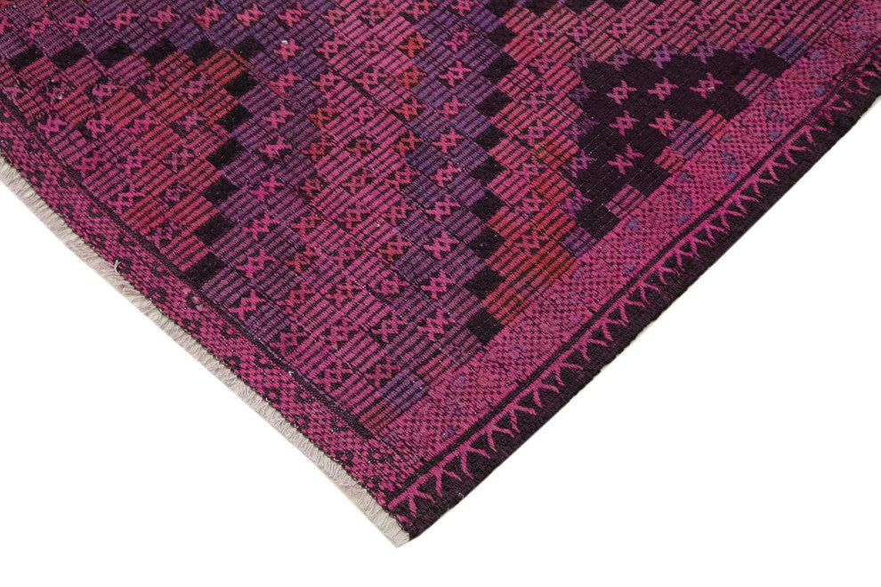 Rug N Carpet - Handwoven Anatolian 5' 11'' x 9' 6'' Unique Wool Kilim Rug
