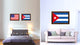Cuba Country Flag Canvas Print, 27"x39"