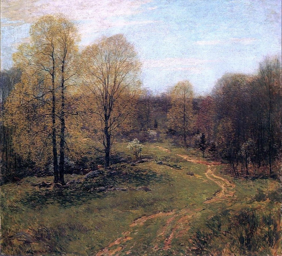 Willard Leroy Metcalf Prelude Wall Decal