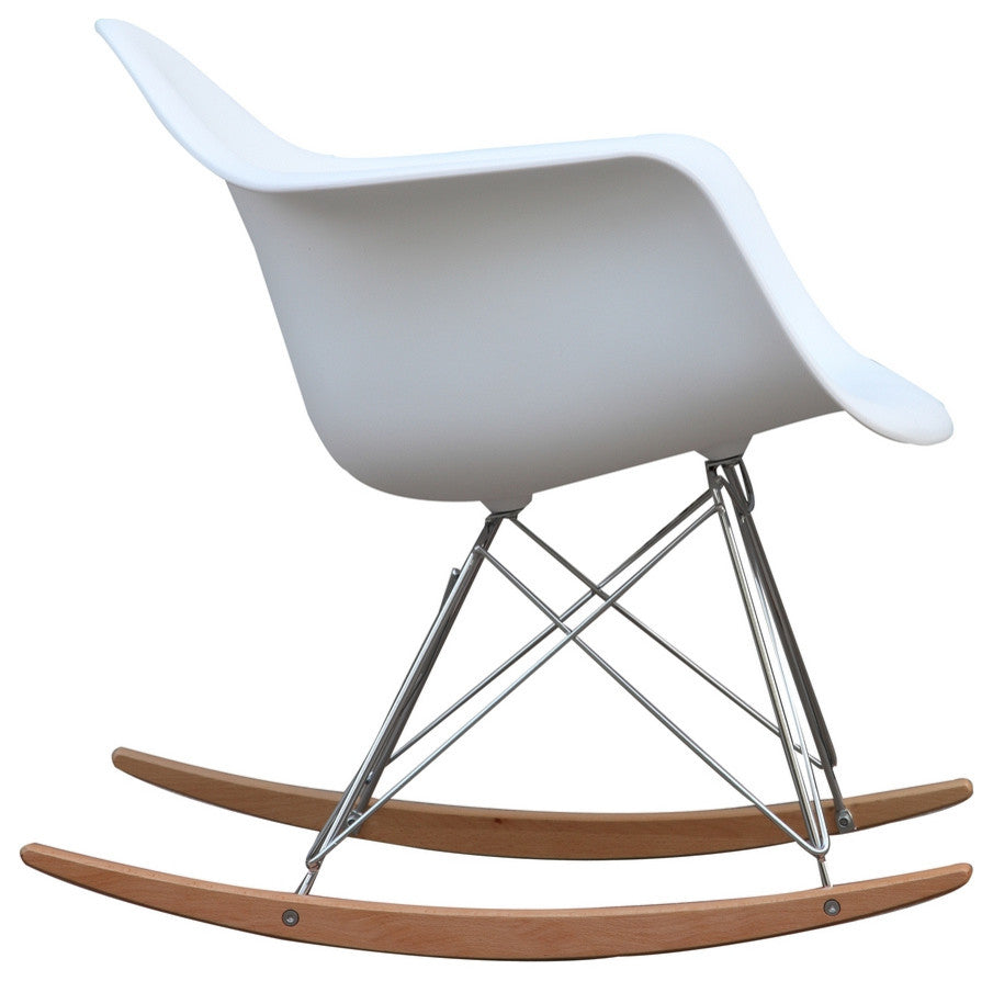 Modern Classics Rocker Arm Chair, White