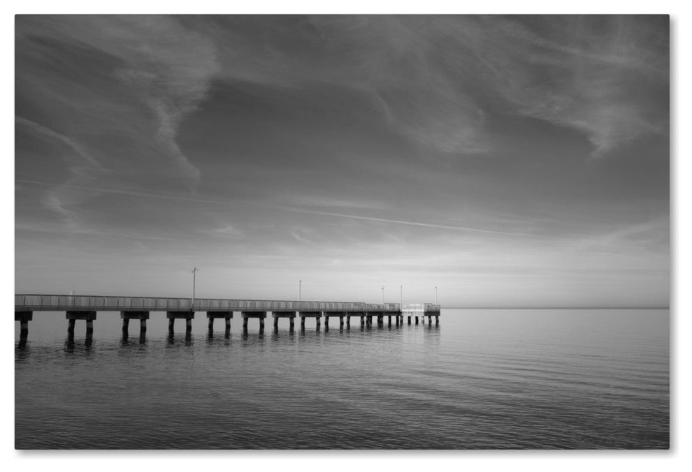 PIPA Fine Art 'End of the Pier' Canvas Art, 32x22