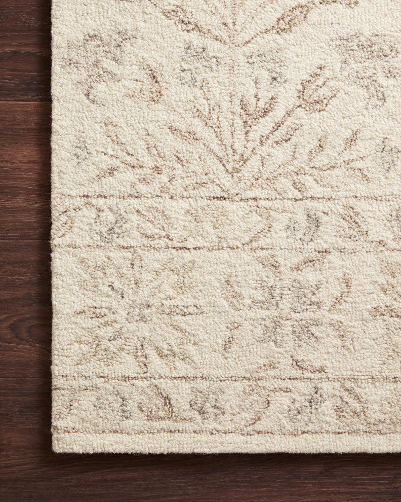 Loloi Norabel Ivory /Neutral 2'-6" x 7'-6" Area Rug