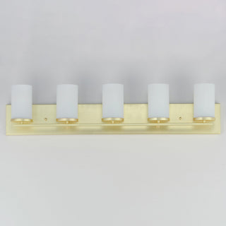 Maxim 10285 Lateral 5 Light 36"W Vanity Light - Satin Brass