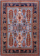 Ahgly Company Indoor Rectangle Mid-Century Modern Area Rugs, 5' x 8'