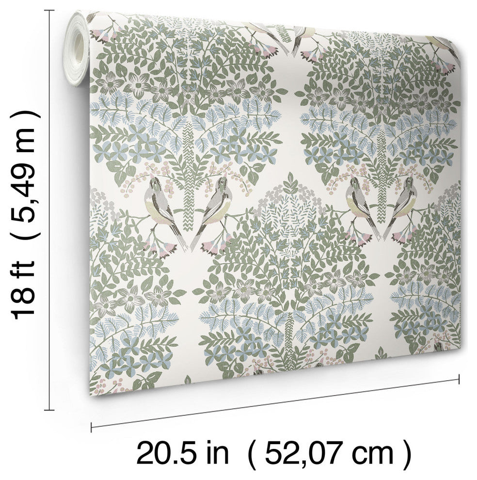 Ivory Multi Otis Peel & Stick Wallpaper
