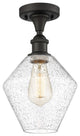Innovations 516-1C-OB-G654-8 1-Light Semi-Flush Mount, Oil Rubbed Bronze