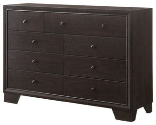 Dresser with 9 Drawers, Espresso