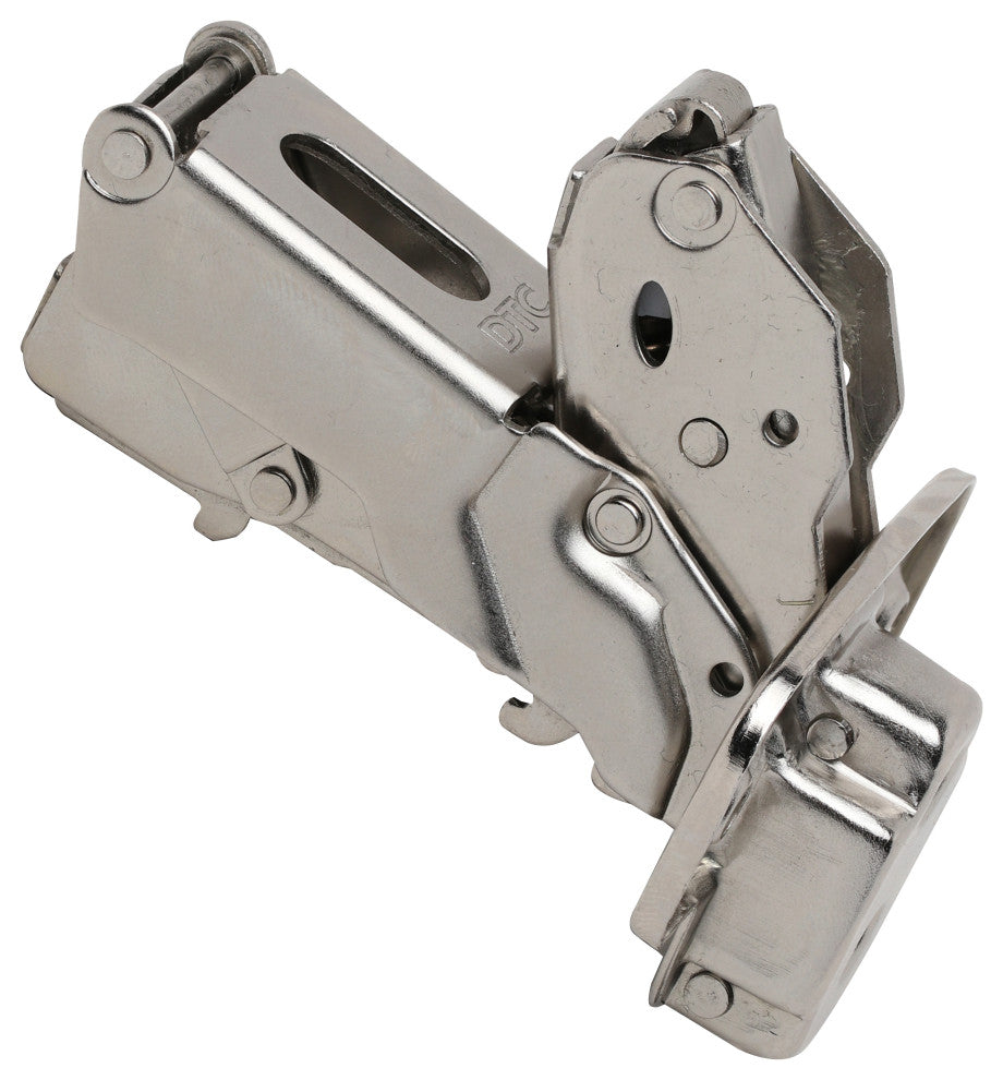 155 Degree Full Overlay Clip Top Self Close Cabinet Hinge, Single Pack