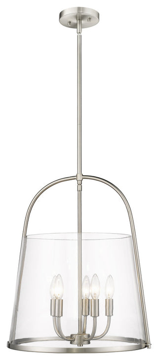 Z-LITE 5-Light Pendant, Brushed Nickel