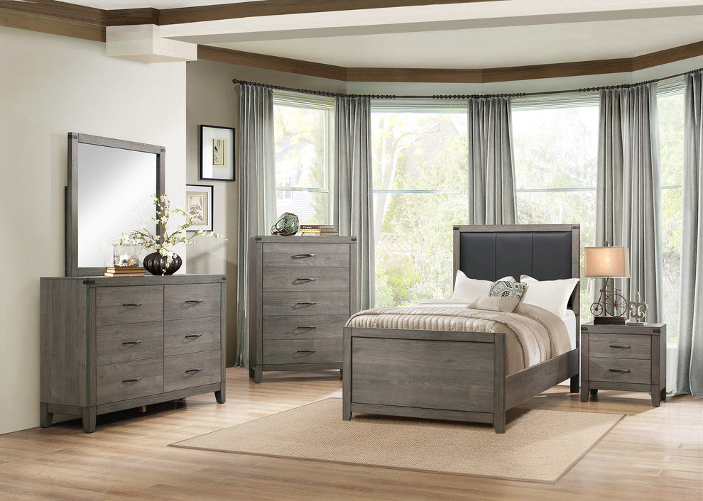 Lorenzi Bedroom Collection, Twin Bed