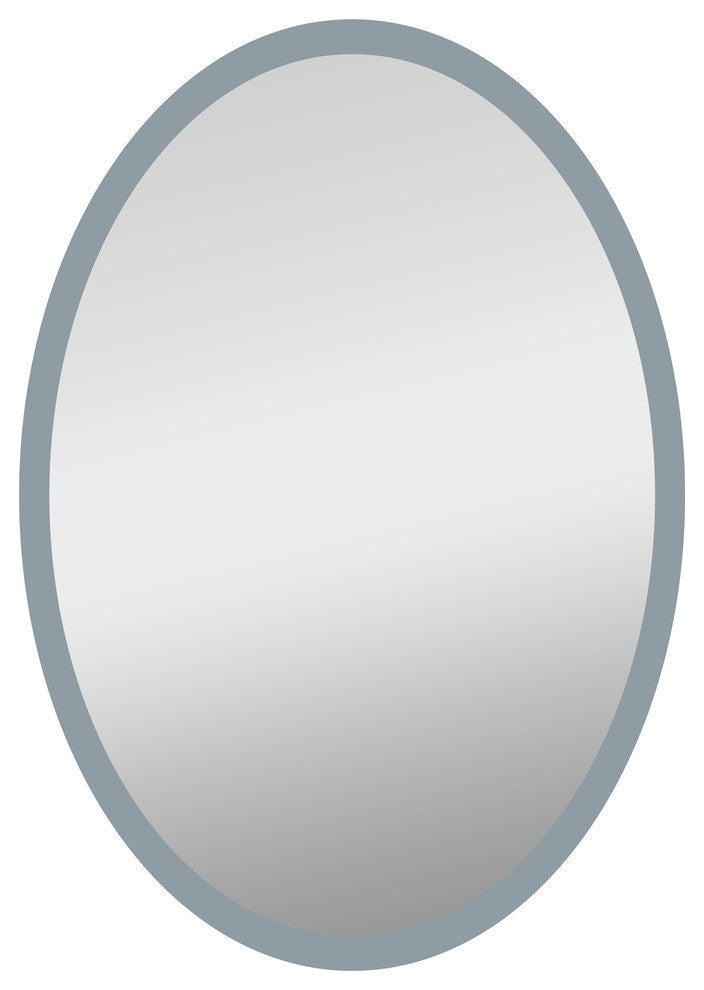 Woodbridge Lighting Reflections Round LED Mirror, Oval - 22"w X 30"h