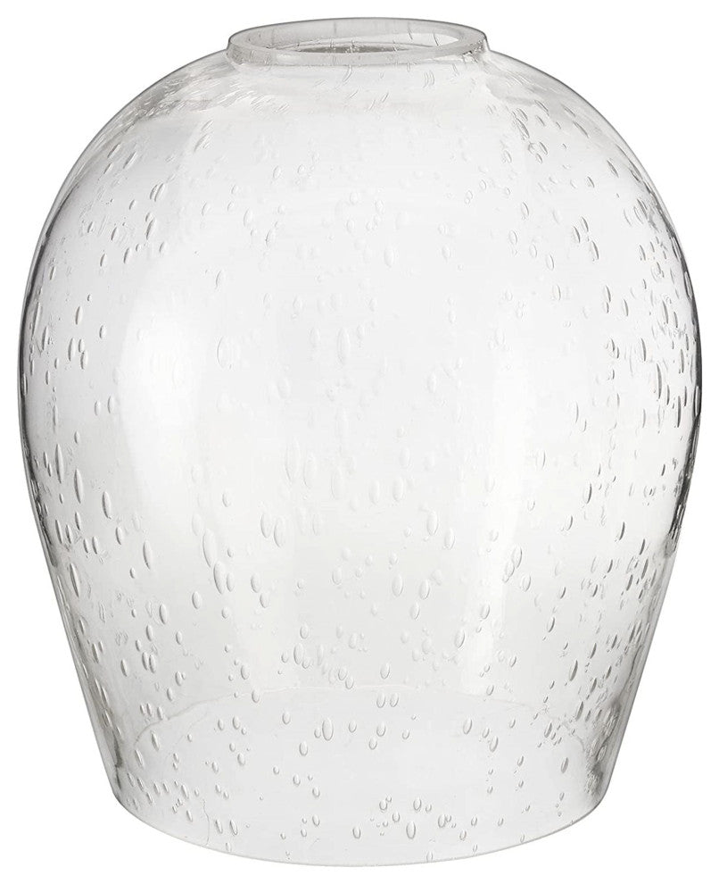 23612-01 Replacement Clear Seeded Barrel Glass Shade
