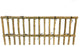 Bamboo Pedestrian Fence, Kinkakuji-Gaki, 24"x60"