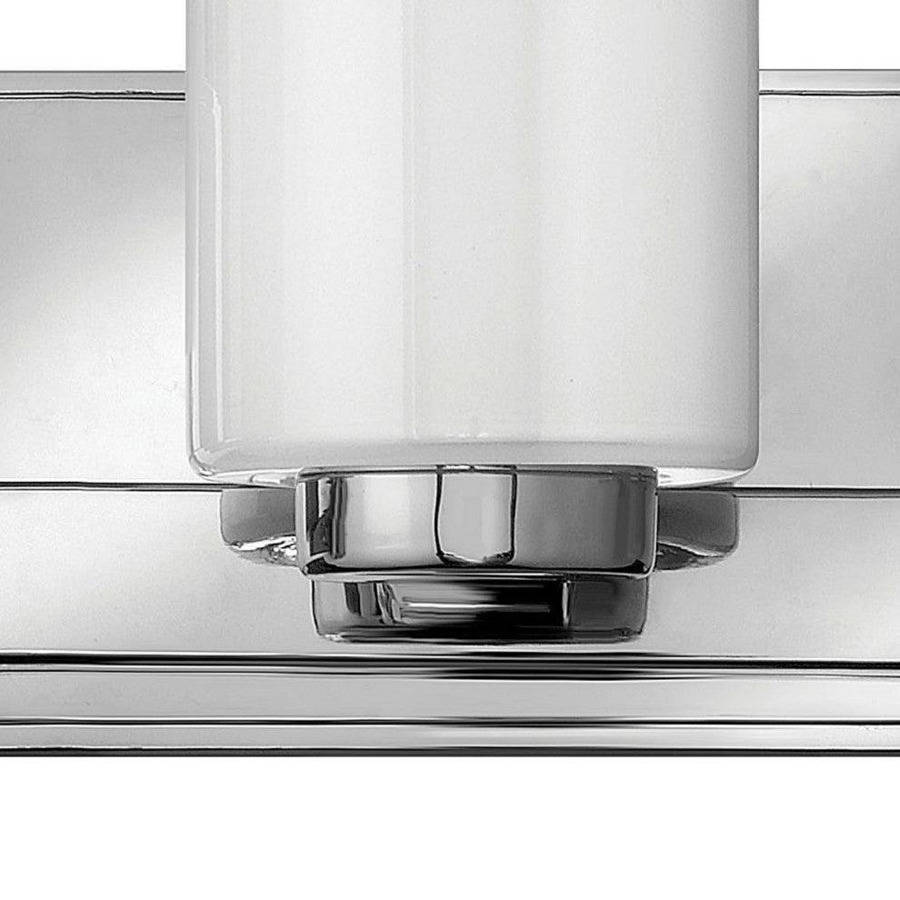 Hinkley Miley Medium Three Light Vanity, Chrome