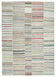 Rug N Carpet - Handmade Turkish 9' 4'' x 13' 5'' Unique Patchwork Kilim Rug