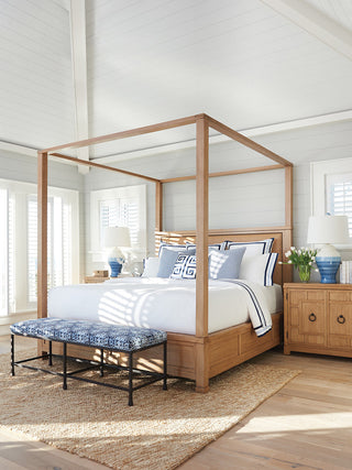 Shorecliff Canopy Bed 6/6 King