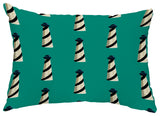 Beacon 14"x20" Decorative Nautical Outdoor Pillow, Green