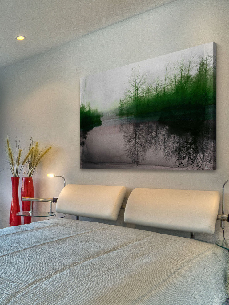 "Beetle Lake" Fine Art Canvas Print, 18"x12"