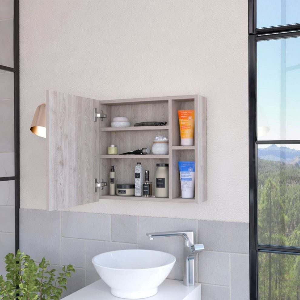 Medicine Cabinet Viking, Bathroom, Light Gray