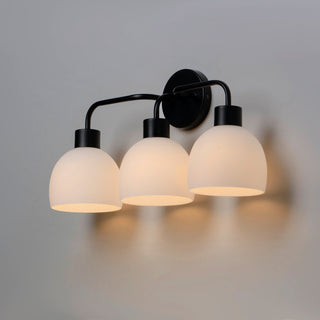 Maxim 11273SW Coraline 3 Light 22"W Bathroom Vanity Light - Black