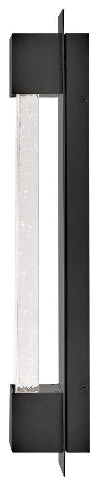 Hinkley Rune Large Wall Mount Lantern, Black