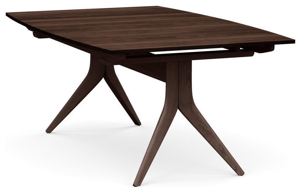 Copeland Catalina Trestle Extension Table, Smoke Cherry, 46x72