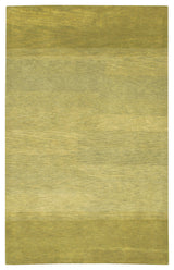 Metro Contemporary Area Rug, Green, 5'x7'6" Rectangle