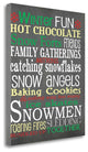 "Winter Fun" By Jo Moulton, Giclee Print on Gallery Wrap Canvas, Ready to Hang