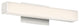 Brink LED Bathroom Vanity/Wall Light, Brushed Aluminum, 12", 2700k