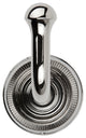 Sumner Street Home Hardware Minted Coat Hook, Polished Nickel