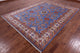 8' 2" X 10' 4" Geometric Super Kazak Handmade Rug Q9517