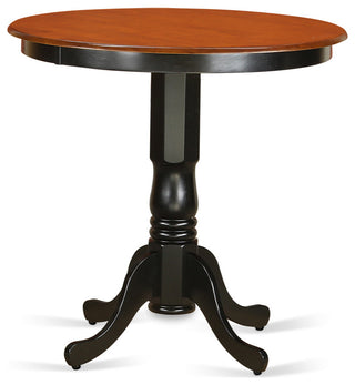 5 Pc Dining Counter Height Set - Kitchen Dinette Table, 4 High Dining Chairs