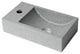 ALFI brand ABCO108 16" Small Rectangular Wall Mounted Bathroom Sink