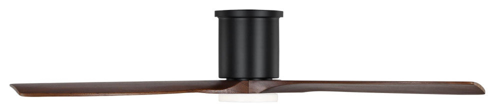 Collins 52" LED Ceiling Fan Midnight Black