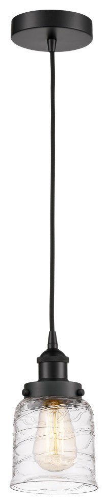 Innovations 616-1PH-BK-G513-LED 1-Light Mini Pendant, Matte Black