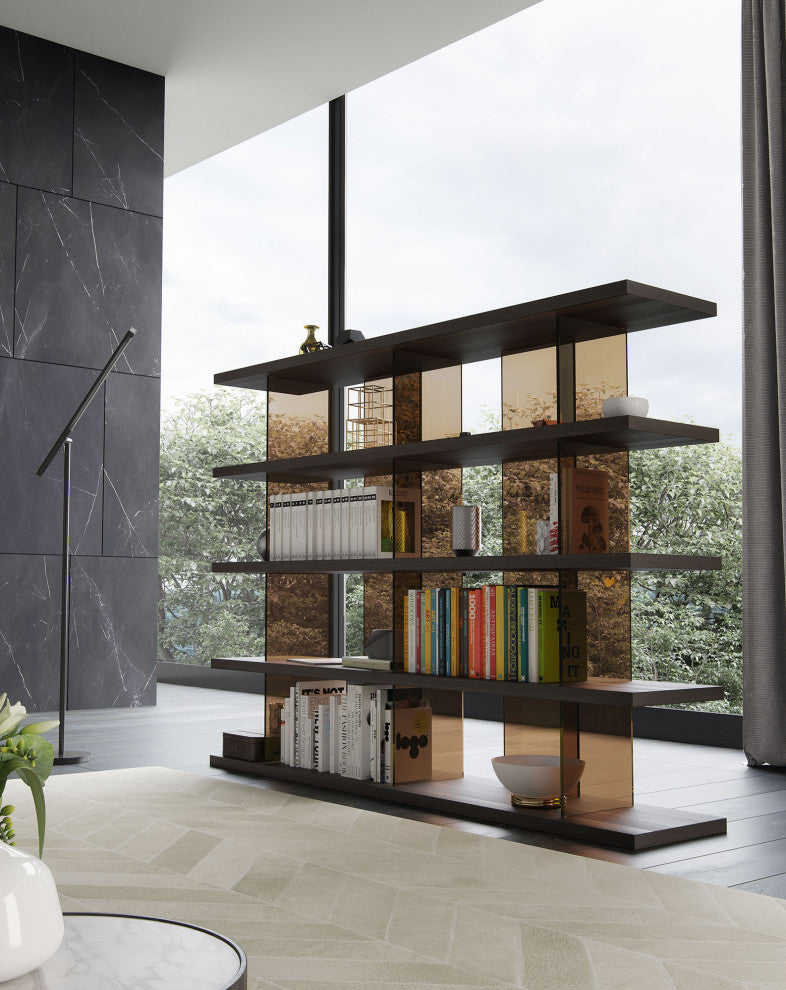 Beekman Bookcase, Smoked Oak