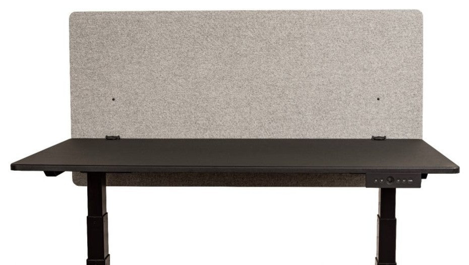 Reclaim Desktop Privacy Panel, Misty Gray, 48"x24"