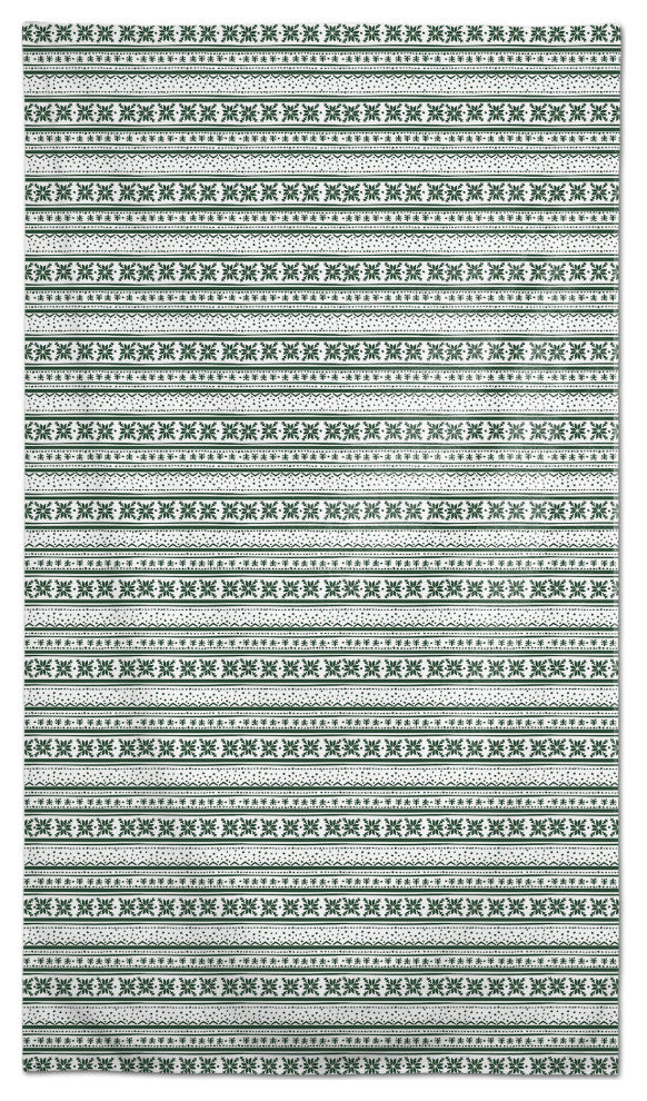 Green Pattern 5 58x102 Tablecloth