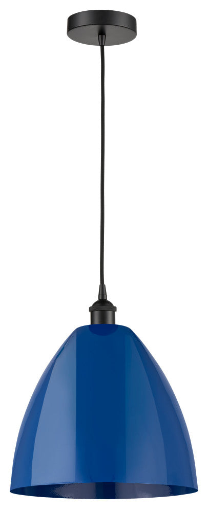 Innovations 616-1P-BK-MBD-12-BL 1-Light Mini Pendant, Matte Black